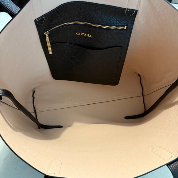 Cuyana Classic Structured Tote Black - Picture 4 of 4